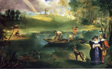 Édouard Manet Painting - Pesca Eduard Manet